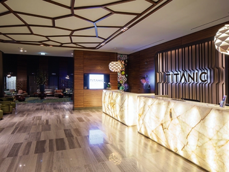 The Titanic Chaussee Hotel Berlin Reception